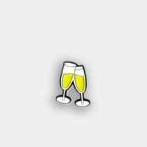 Jibbitz Glasses Of Champagne