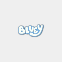 Jibbitz Bluey Logo