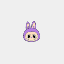 Jibbitz Violet Labubu