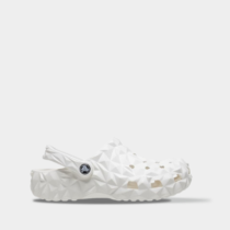 Crocs Classic Geometric Clog White арт. 209563 / Крокс Класік Геометрік Сабо Білі