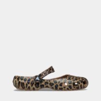 Crocs Classic Animal Ballet Sepia/Leopard Жіночі Балетки Крокс Енімал Сепія/Леопард