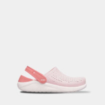 Crocs Kids LiteRide Clog Powder/White арт. 205964 / Дитячі Сабо Крокс