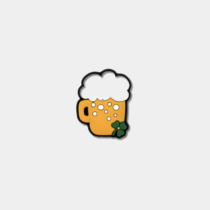 Jibbitz LEAF CLOVER BEER