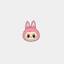Jibbitz Pink Labubu